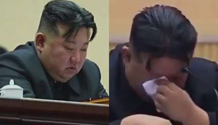 &#039;माझ्या देशात साधं...,&#039; उत्तर कोरियाचा हुकूमशाह किम जोंग उन भर पत्रकार परिषदेत रडला; पाहा VIDEO