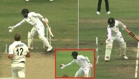 Mushfiqur Rahim:चेंडूला हात लावला-Out झाला, ऑब्स्ट्रक्टिंग द फील्डचा नियम काय सांगतो