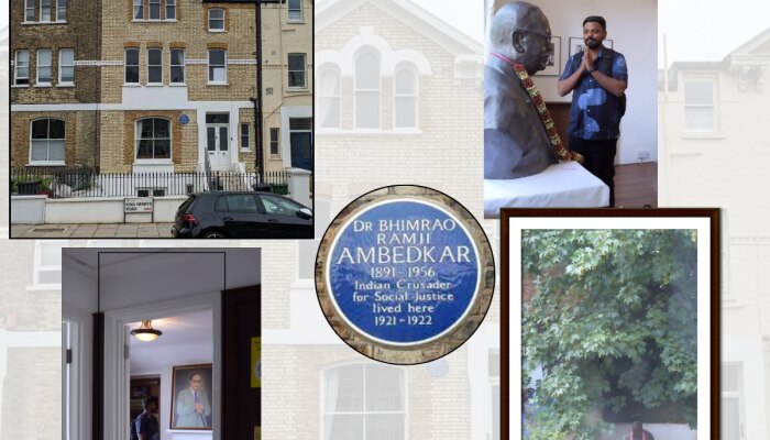 Dr Ambedkar London Home : डॉ. बाबासाहेबांचे लंडनमधील घर आतून असं दिसतं....Watch Video 