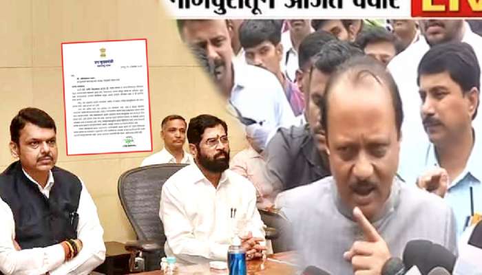 'कांड्या पेटवायच्या, त्यातून...'; CM शिंदेंची सही असल्याचं ऐकताच खवळले अजित पवार