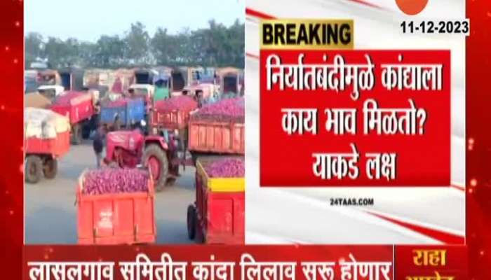 Nashik Lasalgaon APMC Ground Report Onion Trading To Begin