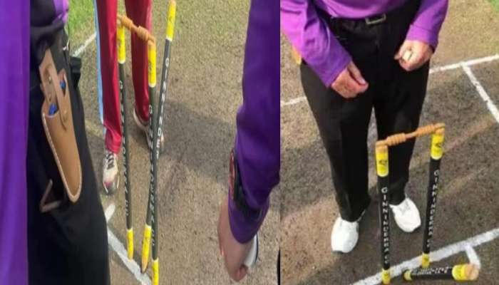 Out की Not Out? स्टंम्प पडल्यानंतर बेल्स राहिल्या तशाच, क्रिकेटच्या नियमांना नवं आव्हान
