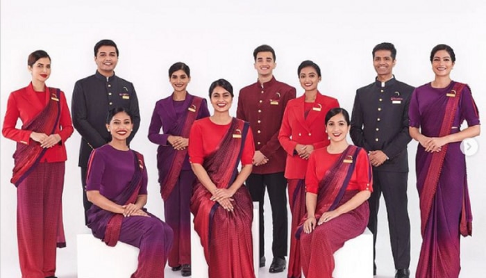 सहा दशकांनंतर अखेर बदलला Air India चा ड्रेस कोड; केबिन क्रूचा फॅशनेबल लूक तुम्ही पाहिला? 