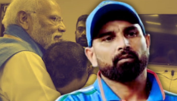 वर्ल्ड कप फायनलनंतर ड्रेसिंग रुममध्ये नक्की काय झालं? Mohammed Shami ने सांगितला किस्सा, म्हणाला &#039;मोदी आले अन्...&#039;