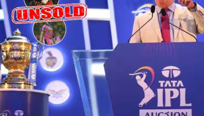 IPL 2024 Auction Players Unsold