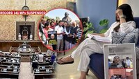 'लोकशाही धाब्यावर! हुकूमशाहीचा उदय..'; 141 खासदारांच्या निलंबनावर अभिनेत्री संतापली