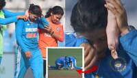IND W vs AUS W : दुसऱ्या वनडे सामन्यात मोठी दुर्घटना, पुजा आणि स्नेह राणा धडकल्या! 