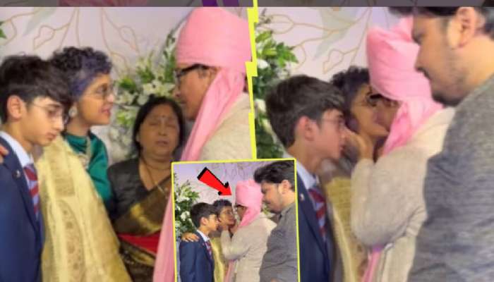 लेकीच्या लग्नात आमिर खानचा तोल ढासळला! कॅमेरासमोरच किरण रावचा चेहरा पकडून..; Video व्हायरल