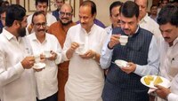 6.5 कोटींचं जेवण... शिंदे, फडणवीस, पवारांच्या बंगल्यातील खाण्याचं बील आलं समोर