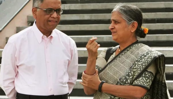 Narayan Murthy आणि Sudha Murty; नवरा-बायकोच्या नावात H चा फरक का? त्यांनीच सांगितलं!