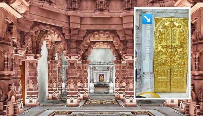 अयोध्येतील राम मंदिराला सोन्याचा दरवाजा, हजार किलो सोनं; पहिला फोटो आला समोर; पाहून डोळे दिपतील