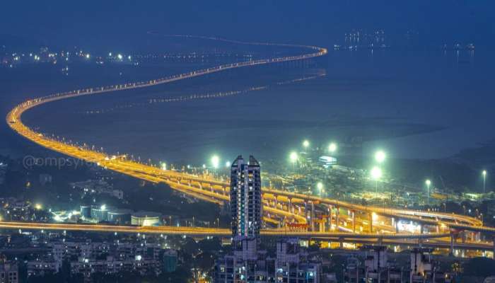 Mumbai Trans Harbour Link Bridge: समुद्राच्या पोटातून प्रवास, भारतातील सर्वात लांबीचा सागरी पुल; नव्या सागरी सेतूचे भन्नाट PHOTOS