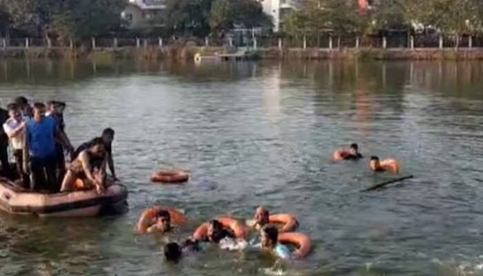 शाळेच्या विद्यार्थ्यांनी भरलेली बोट नदीत बुडाली; आतापर्यंत 14 जणांचा मृत्यू 
