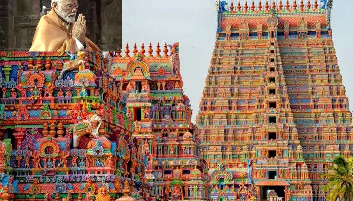 PHOTO : &#039;या&#039; विशाल मंदिरात वसलंय अख्ख शहर, अयोध्येला जाण्यापूर्वी पंतप्रधान मोदी इथे करणार पूजा
