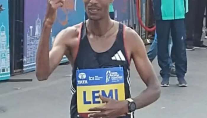 Tata Mumbai Marathon 2024 Ethiopian runner Hayle Lemi Berhanu wins in the mens category