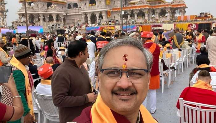 Ayodhya Ram Mandir : 'कोटी जनांमधून मला निमत्रण यावं...', अभिनेता सुनील बर्वेचें अयोध्येतील फोटो समोर!