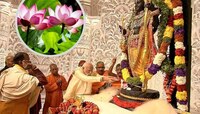 कमळाच्या फुलांनी श्रीरामाची पूजा, तुम्हीही करु शकता या फुलांची शेती; 25 हजारांत लाखो