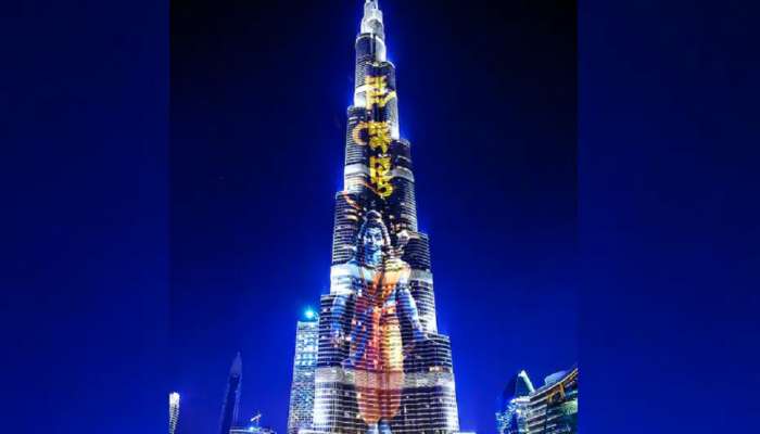 दुबईतील बुर्ज खलिफावर झळकला रामाचा फोटो? काय आहे सत्य