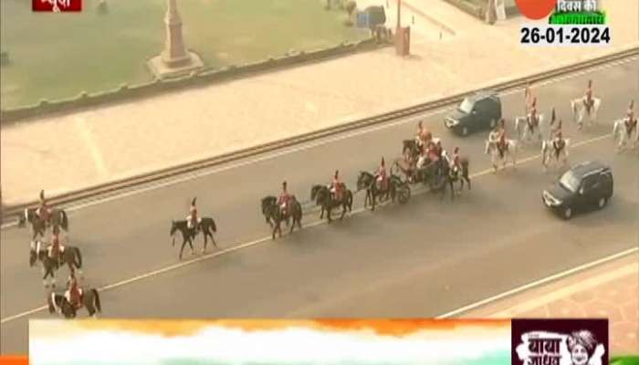  Red Fort Flag Hoisting By President Draupadi Murmu On 75th Republic Day