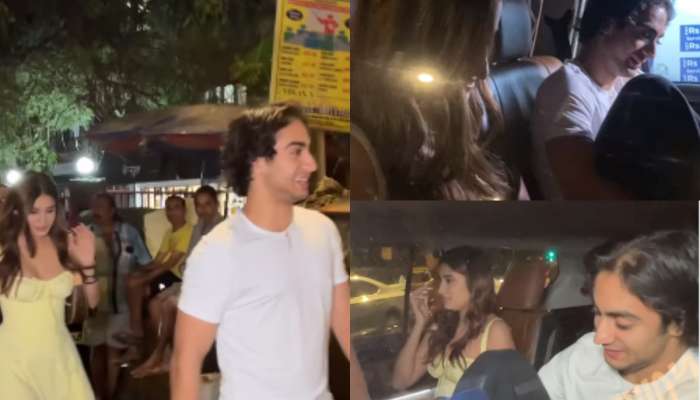 अरबाज खानचा लेक आणि रवीना टंडनची मुलगी रिलेशनशिपमध्ये? एकत्र फिरतानाचा व्हिडीओ समोर