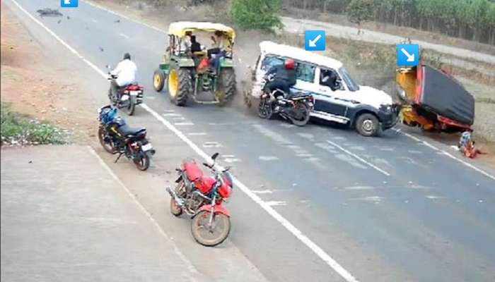 चालकाची एक चूक अन् फक्त 2 सेकंदात 7 जण झाले ठार; VIDEO पाहून थरकाप उडेल