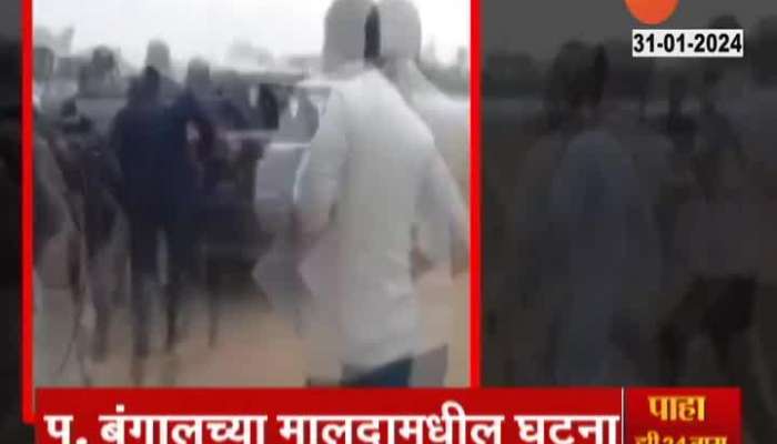 Rahul Gandhi s car was attacked in West Bengal video