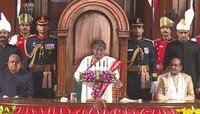 मोदी सरकारच्या 10 वर्षांच्या कामकाजाचा लेखा-जोखा...; राष्ट्रपतींच्या अभिभाषणातील ठळक