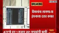 Aviation Price Reduce | तुमचा विमान प्रवास स्वस्त होणार? लागणाऱ्या इंधनाच्या दरात कपात