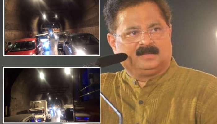 आदेश बांदेकरांची कार बोगद्यात अडकली, व्हिडीओ पोस्ट करत म्हणाले 'ही वेळ...'