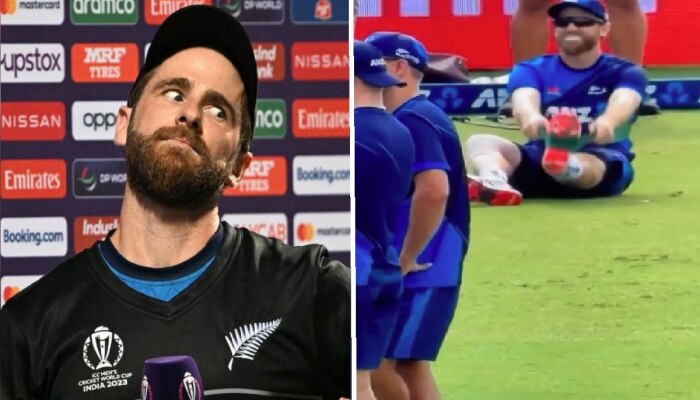 Kane Williamson: केन विलियम्सनने केलं गलिच्छ कृत्य? कॅमेरात कैद झाली घटना, व्हिडीओ व्हायरल