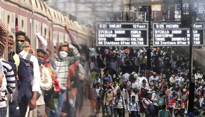how many local trains run in mumbai