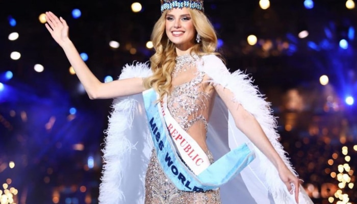 Miss World 2024 : चेक रिपब्लिकच्या Krystyna Pyszkovaने जिंकला 71 वा मिस वर्ल्डचा ताज