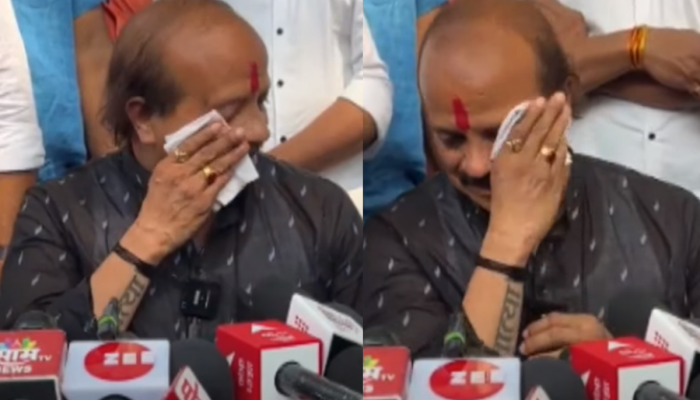 Vasant More : 'मी परतीचे दोर कापले...', पत्रकार परिषदेत वसंत मोरे यांच्या डोळ्यात अश्रू