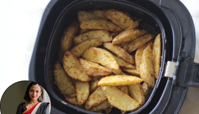 Air Fryer मध्ये जेवण बनवणं योग्य की अयोग्य? ऋजुता दिवेकर काय सांगते 