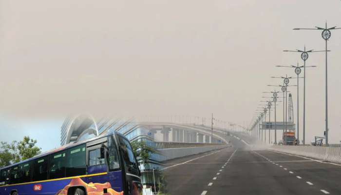 Mumbai News : अटल सेतूवरून बेस्ट बसच्या प्रवासाला सुरुवात; बस क्रमांक काय, किती आहेत तिकीटाचे दर?