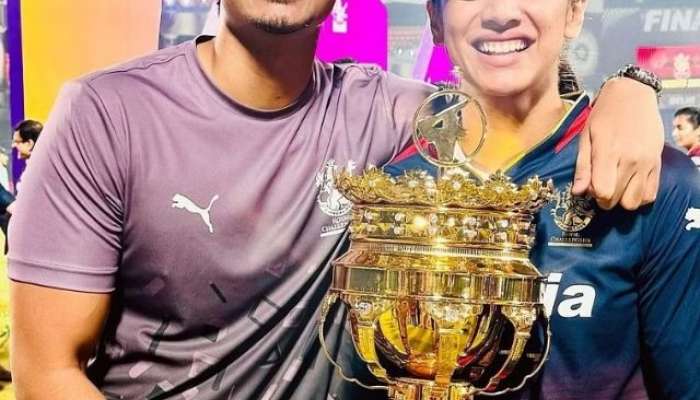 WPL2024: Smriti Mandhan's photo with boyfriend goes viral on social media after RCB win final