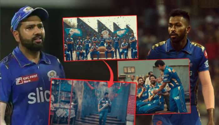 Mumbai Indians च्या व्हिडीओमधून हार्दिक विरुद्ध रोहित वाद चव्हाट्यावर? चाहत्यांना वेगळीच शंका