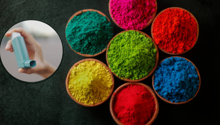 Holi 2024 : धुळवडीला हवेत उधळलेला रंग, दमा रुग्णांसाठी ठरू शकतो जीवघेणा 