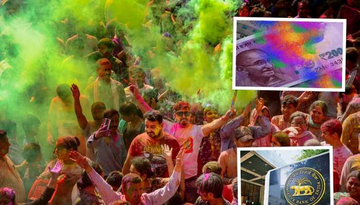 Holi Celebration: धुळवडीत रंग लागलेल्या नोटा बाजारात वापरु शकतो का? समजून घ्या RBI चा नियम 