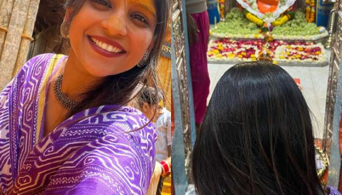 Marathi Actress Samruddhi Kelkar visit Khandoba Temple Jejuri share photos 