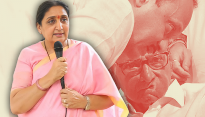Baramati LokSabha : 'श्रीकृष्णाच्या विरोधात सारी भावकी होती पण...', सुनेत्रा पवार यांचं जोरदार प्रत्युत्तर!