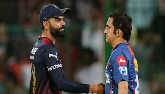 RCB vs KKR: भर सामन्यात विराट-गंभीर समोरासमोर आले आणि...; पाहा पुढे काय घडलं