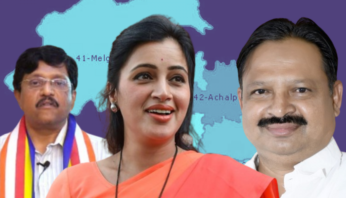 Amravati Loksabha: अमरावतीच्या बहुरंगी लढतीचा फायदा कोणाला? नवनीत राणांविरुद्ध बच्चू कडूंचा 'प्रहार'