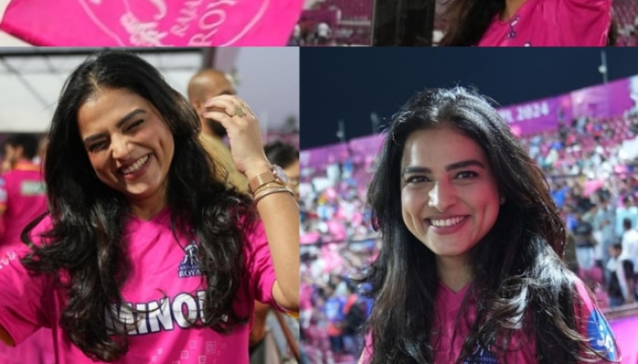 IPL mystery girl Aanchal Agrawal Photos Cricket MArathi News