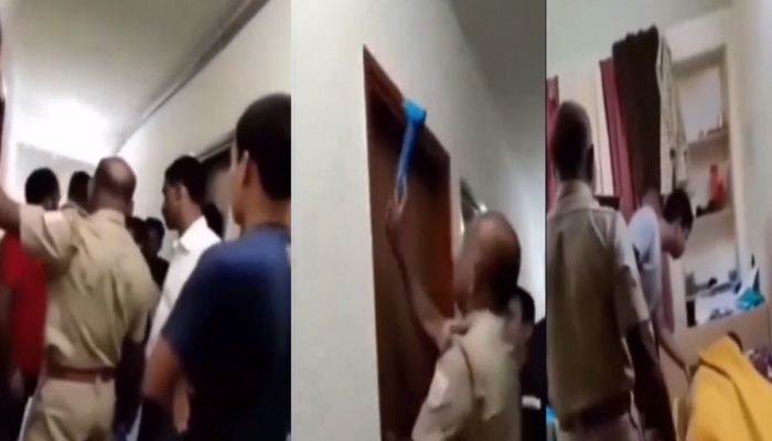 VIDEO : स्पर्धा परीक्षा देणाऱ्या मित्राने 2 तासांपासून दार उघडलं नाही; म्हणून पोलिसांना बोलवलं, त्यांनी दार उघडताच...