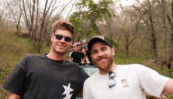 Gujarat titans Player Enjoy Amazing experience in Ranthambore kane williamson Share photos