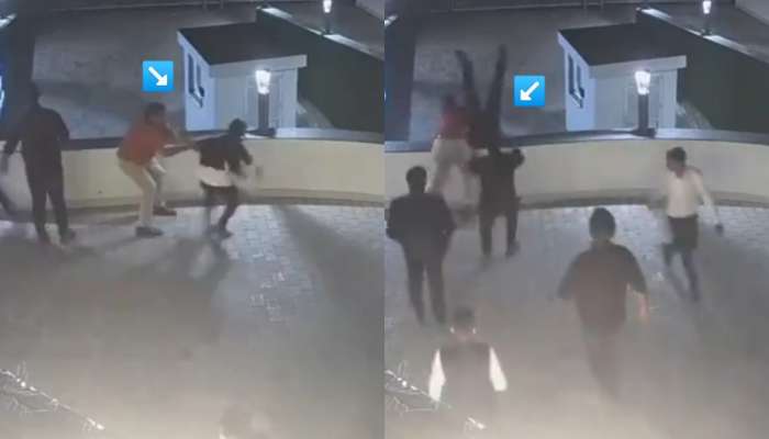 ...अन् व्यावसायिकाने मुलाच्या मित्राला हॉटेलच्या गच्चीवरुन खाली ढकललं; CCTV त कैद झाला धक्कादायक VIDEO