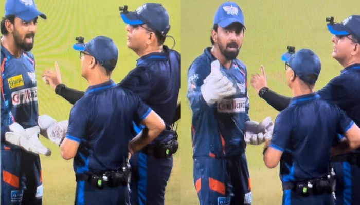 CSK vs LSG: लाईव्ह सामन्यात अंपायरशी भिडला केएल राहुल; 'या' कारणाने संतापला होता कर्णधार 