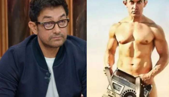 PK मध्ये कसा शूट झाला 'तो' न्यूड सीन! खुलासा करत आमिर म्हणाला, 'कॅप लावून...'