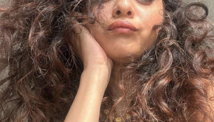 Marathi Actress Mithila Palkar Curly Hair Crop Top Beautiful Look photos 